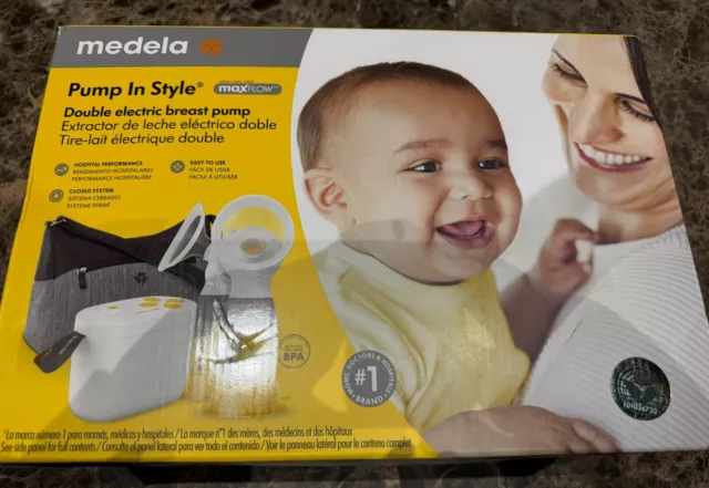 Medela Pump In Style MaxFlow - Double Electric Breast Milk Pump - Quiet Portable