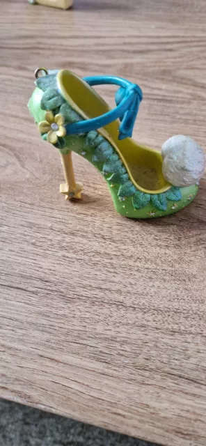 Disney Peter Pan Tinkerbell Fairy Shoe Ornament