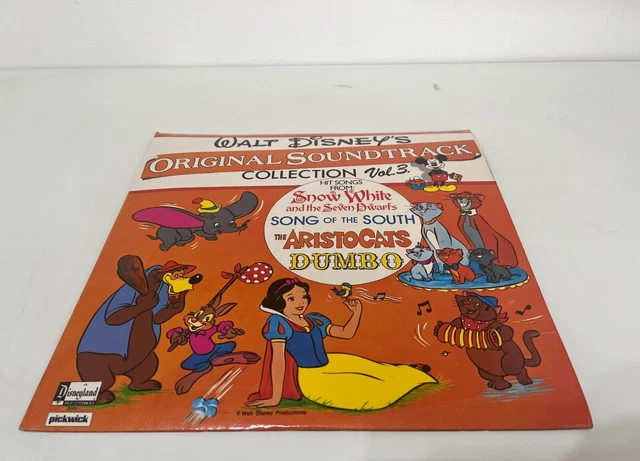 DISNEY WALT DISNEYS Original Sound Track Collection Vol 3 12" Vinyl Hm ...