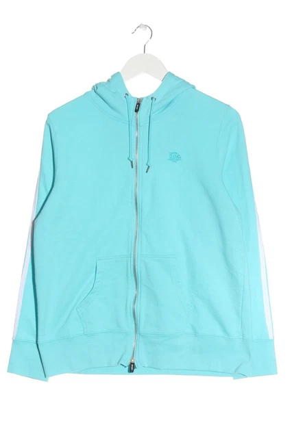 B.P.C. BONPRIX COLLECTION felpa con cappuccio donna taglia DE 40 blu casual look