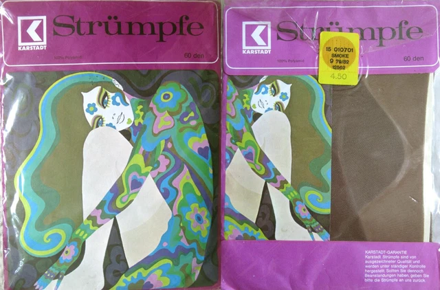 1 x NYLON - KARSTADT - FUMO - 60 DEN - 60/70 - TG. 9