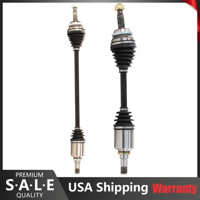 Front Left & Right Pair CV Axle Shaft For 2003-2008 Toyota Corolla Auto Trans