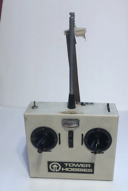 Tower Hobbies System 500 RC Transmitter TST-6S FOR PARTS. Used Tower Hobbies System 500 RC Transmitter TST-6S FOR PARTS. Used