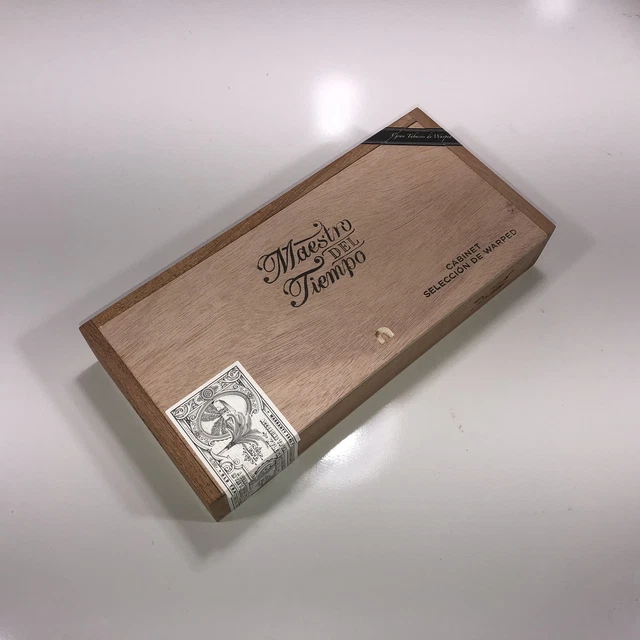 Warped Cigars 5712 Empty Wooden Cigar Box 11.25x5.5x2
