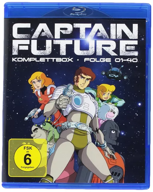 Gesamtbox Captain Future Capítulos 1-40 Caja Completa Serie De TV Blu-Ray Nuevo