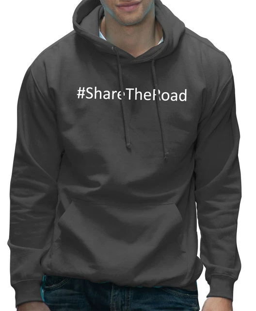 Share The Road Cycling Bike Hoodie