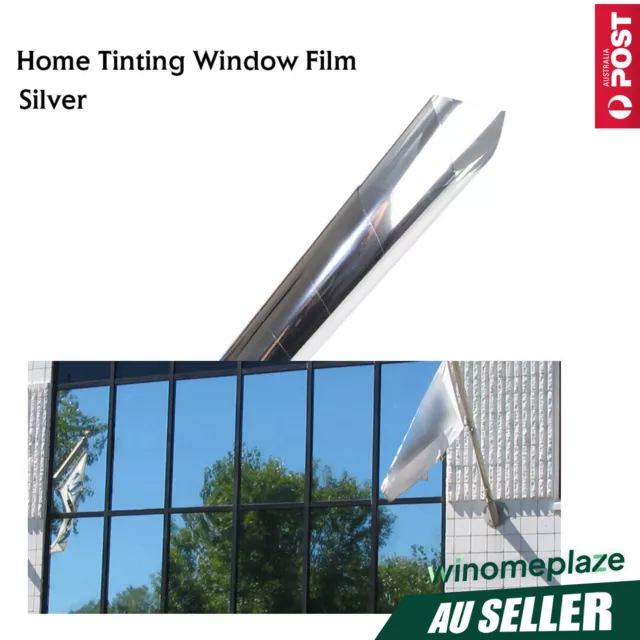 Mirror Tint Heat Reflective One Way Window Film UV Rejected Keep out Prying Eyes