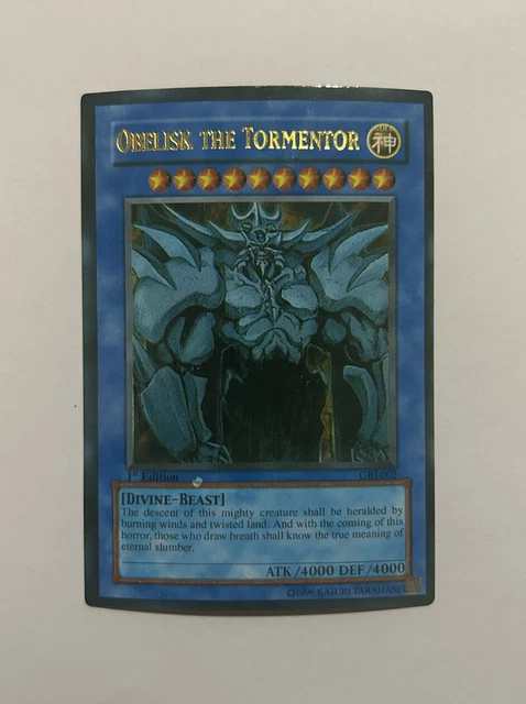 Obelisk the Tormentor GBI-002 Yu-Gi-Oh! Yugioh 1st Edition Holo