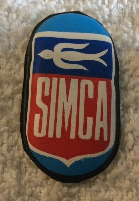Automotive Advertising - SIMCA Puffy Magnet - L.I.LTD Magnetic 1970s