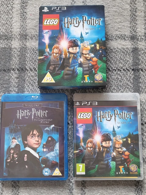** LEGO HARRY POTTER YEARS 1-4 BOX SET inc MOVIE DISC (PS3) - USED **
