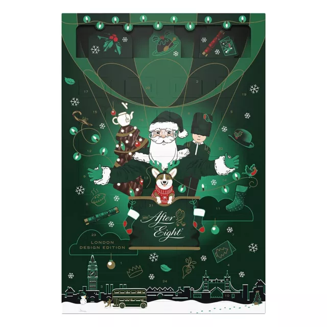 NESTLÉ AFTER EIGHT Adventskalender 2023 Pfefferminz Schokolade Weihnachten 199 g