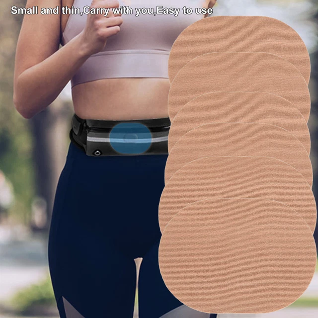 20pcs CGM Sensor Adhesive Patch Waterproof Sweatproof Pre CutStay Fixation