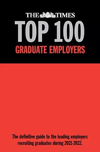 The Times Top 100 Graduate Employers 2021-2022 by Martin Birchall Book The Cheap