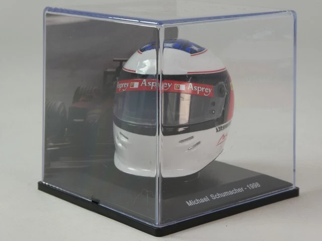 Michael Schumacher Casque Ferrari F1 GP d'Espagne 1996 1/2