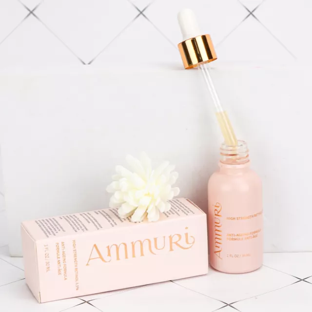 Ammuri Rétinol 3.5% Rajeunissement Serum pour Rides,Foncé Spots Hydration - 30ml