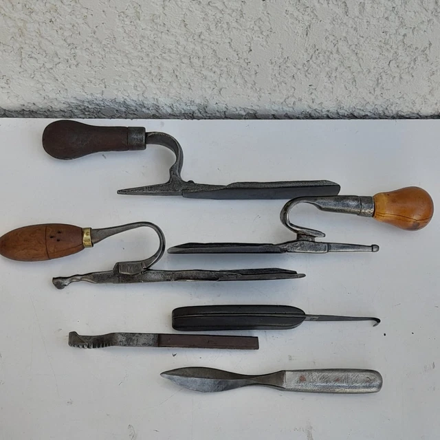 Boutoir De Maréchal-ferrant Ancien – Outil Vintage Numéro 7