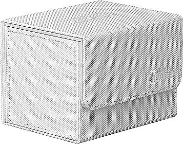 Ultimate Guard Deck Case Sidewinder 100+ Monocolor White