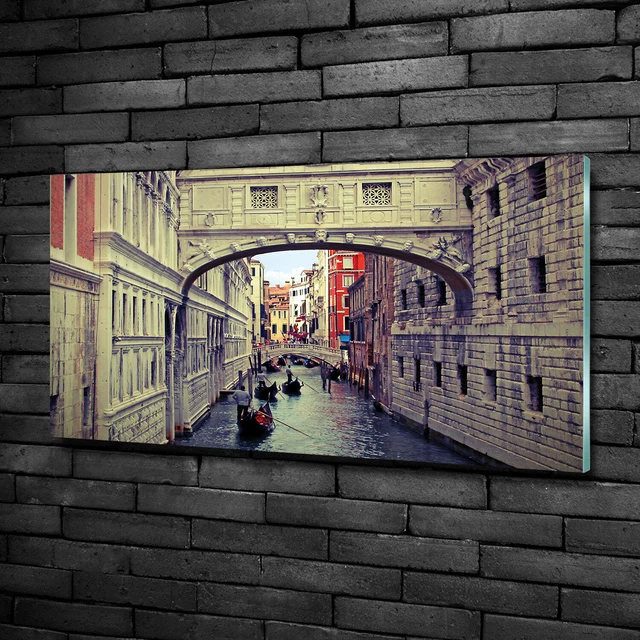 Tableau Sur Verre Trempé Tulup - Image Florence Italie - 100x50 Cm - Moderne - Neuf Sous Emballage