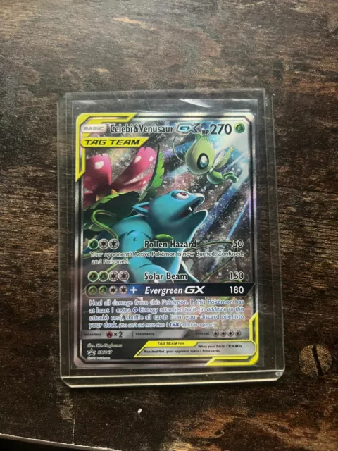 Pokemon Karte Celebi & Bisaflor GX Tag Team Promo Tin Sm167 2019 SA Rare B3