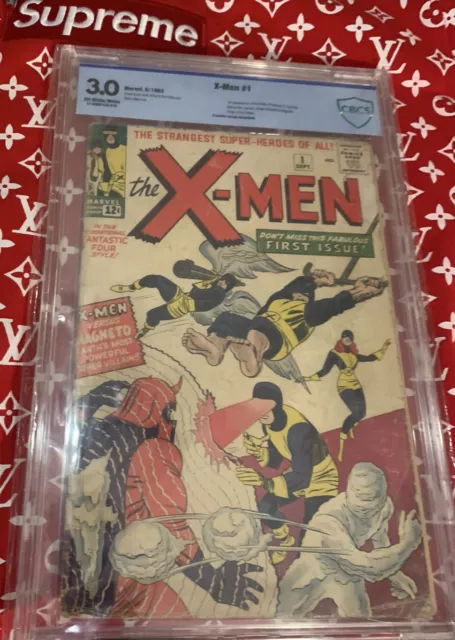 X-Men #1 CBCS 3.0  1st X-Men! 1963 OW/W GRAIL Marvel Comics Like CGC