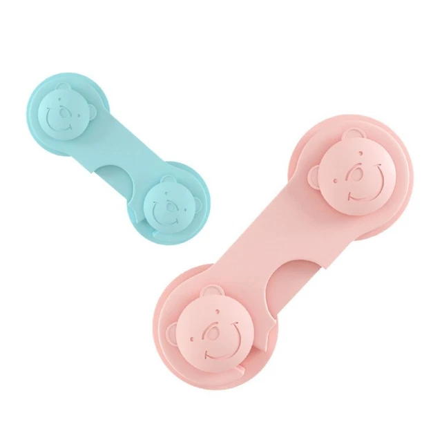 Strong Fixation Baby Cabinet Locks ABS Refrigerator Door Lock  Home