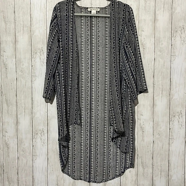 Say What? Aztec Kimono Duster size Large
