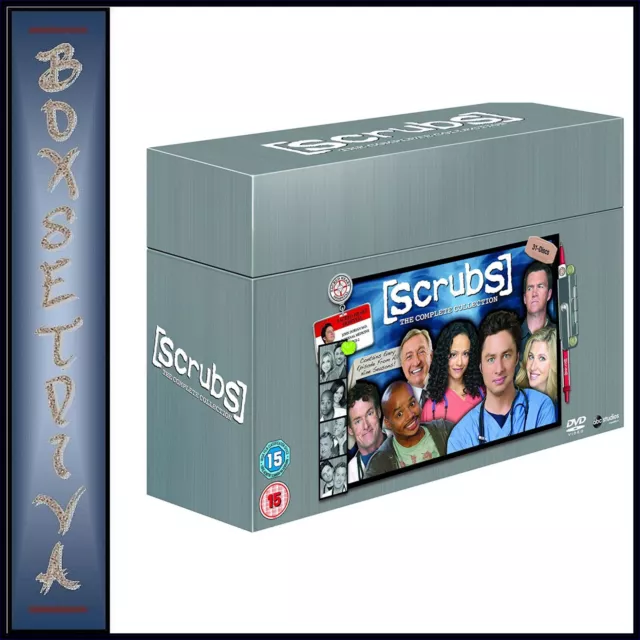 Scrubs The Complete Collection - Seasons 1 2 3 4 5 6 7 8 & 9 *Brand New Dvd*