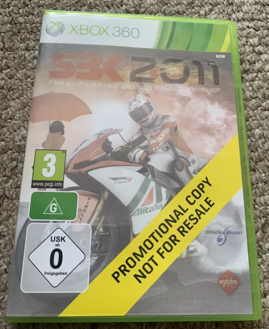 SBK 2011 Xbox 360 Promotional Copy