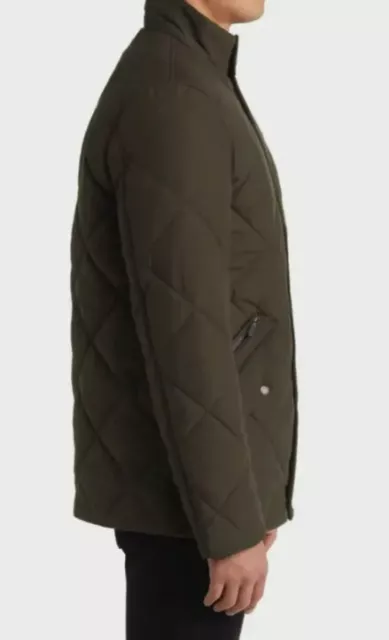 Barbour Jacket (size Large) Winter Chelsea Quilted Jacket in Dark Olive $385 3