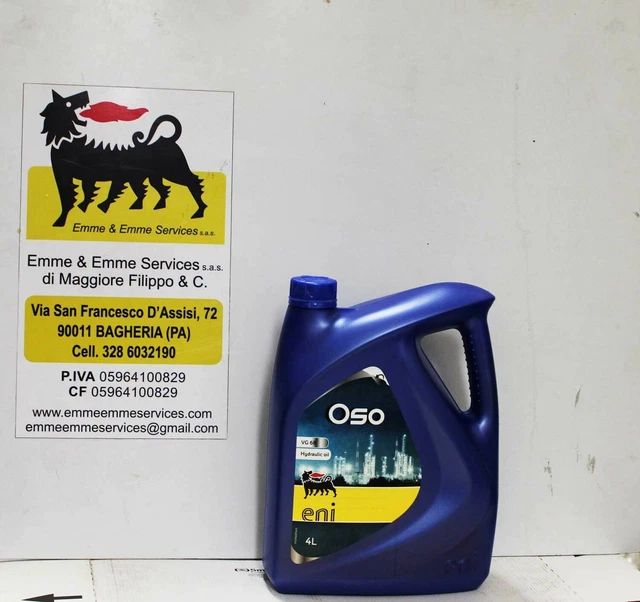 Oil Hydraulic Eni Oso 68 Length L 4 -iso 11158 Hm - BS 4231 Hsd - din 51524-2