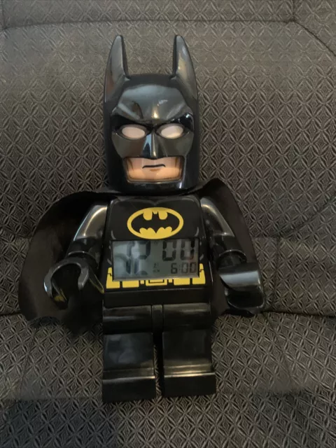 Lego Batman Alarm Clock DC Comics Super Heroes Digital Display Action Figure Toy