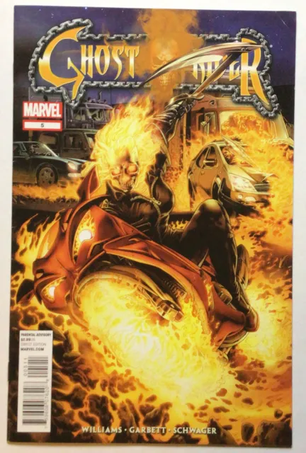 Comic Book - Ghost Rider #5 - Jan 2012 - Marvel Comics - Uncertified - FN/VF
