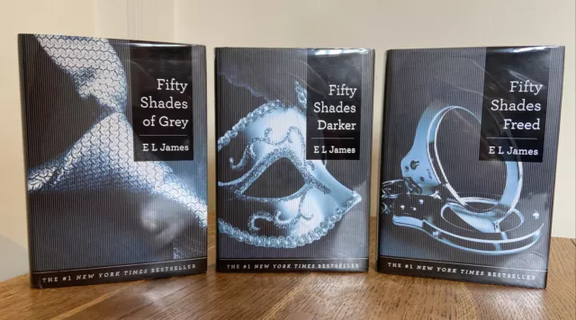 Fifty Shades Trilogie von E L James 2013 US 1./1. HB Set - Doubleday