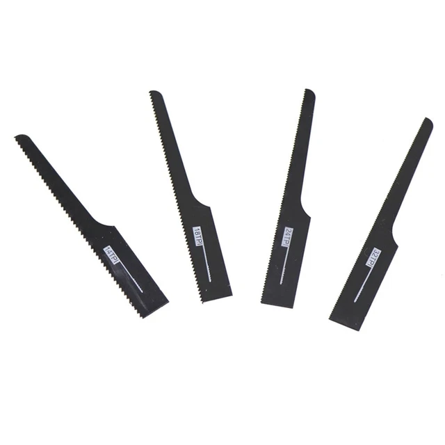 Prácticas hojas de sierra 10 ud. 18T 24T 32T 93 mm hoja de sierra de aire doble negra