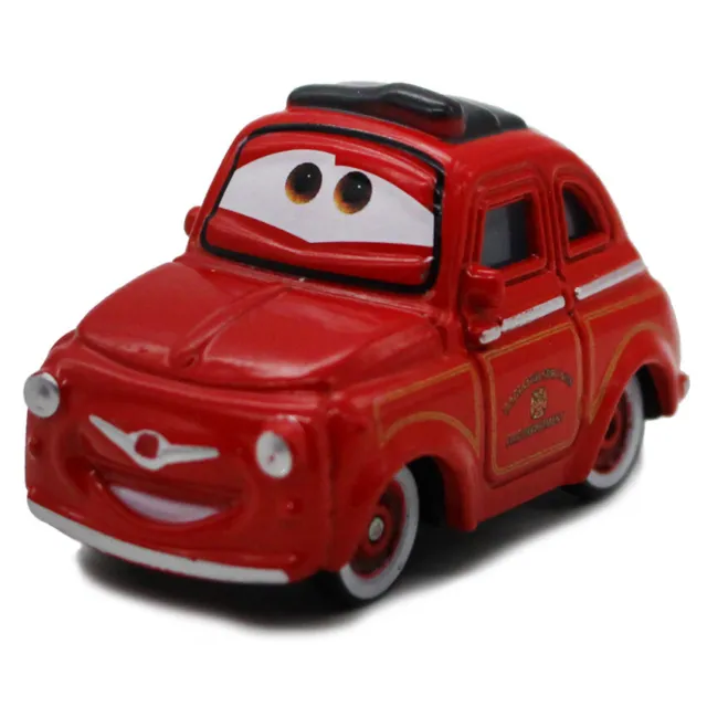 1:55 Diecast Disney Pixar Cars Toy Red Calico/Gino/Die Boys Model Birthday Gift 3