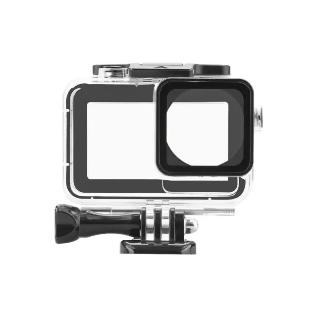 Black Waterproof Case Shell Replacement Accessories For DJI Action 3/4 Camera