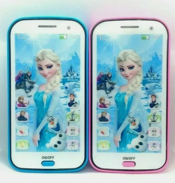 NEW Toy Mobile phone Disney Frozen Smartphone Learning Device_UK