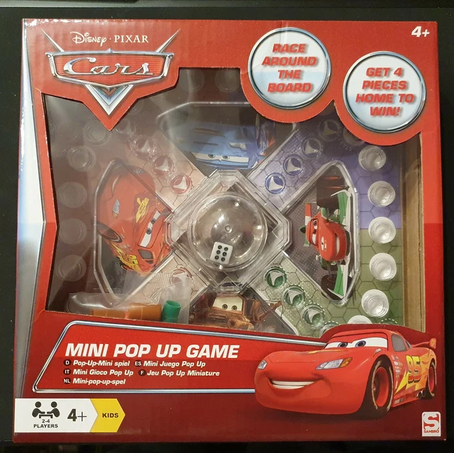 DISNEY PIXAR CARS Mini PopUp Frustration Game Myotonic Dystrophy