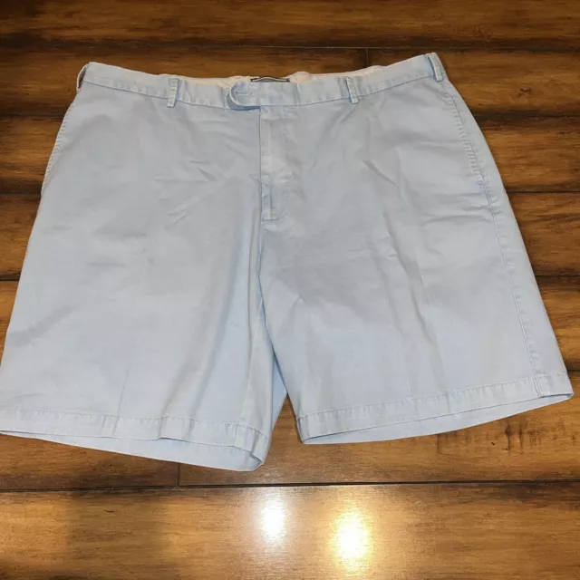 Peter Millar Shorts Mens 44 Light Blue  Golf Pima Cotton