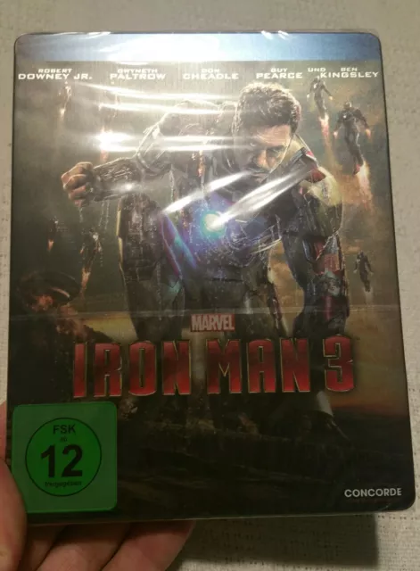 Iron Man 3 édition limitée FuturePak SteelBook (importation allemande A, B & C)