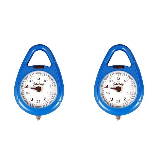 2pcs balance de pêche portable échelle de bagages balance suspendue balance de