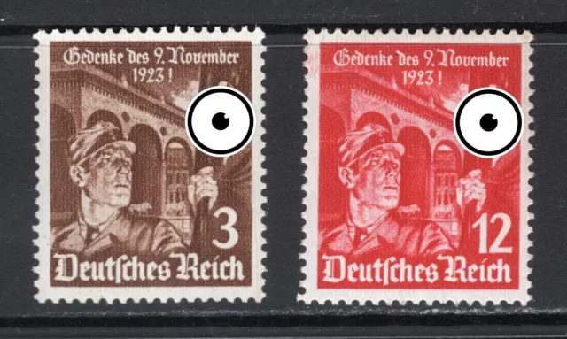 1935 Deutsches Reich aus 598-599 x / y ** postfrisch mehrere Marken zur Auswahl