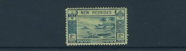 Neu Hebrides (Br) 1938 Strand Szene (Scott 59 2F) VF MNH