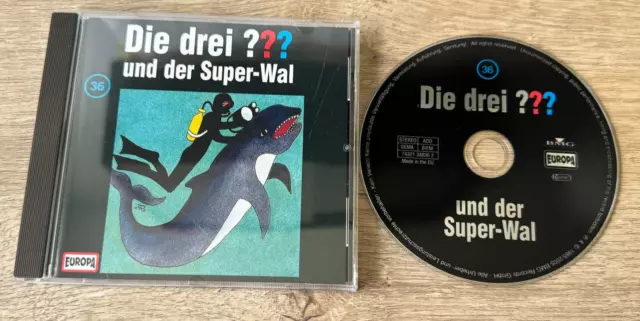 Die Drei ??? Fragezeichen ● Folge 36: Und der Super-Wal ● Hörspiel CD