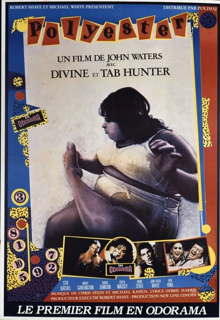 Affiche Originale Française Du Film POLYESTER De John Waters - Rare, Grand Format