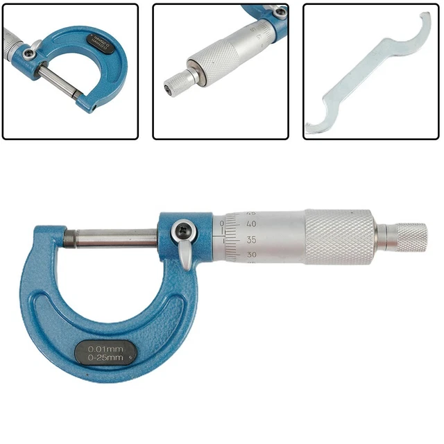 High quality outside micrometer precise screw measurement 0 0001 accuracy