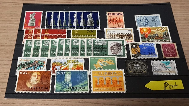Konvolut / Lot 6 - alte Briefmarken aus Portugal