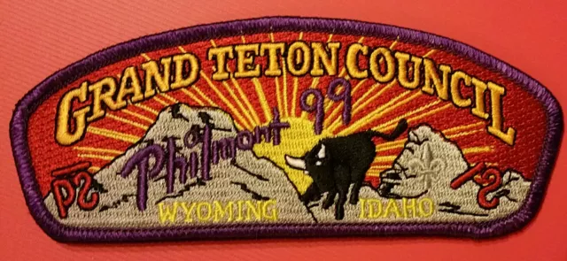 Grand Teton (SA33?) Council Shoulder Patch (CSP) - Philmont Scout Ranch 1999