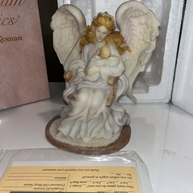 Vintage Hannah Always Near Roman Inc. Seraphim Classics Angel Child Figurine