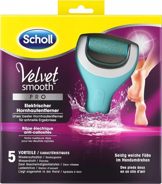 Scholl Velvet Smooth Pro Levigacalli elettrico - Per la rimozione dei calli...